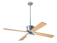 Modern Fan Co. IND-GV-50-MP-272-RC - Industry DC Fan; Galvanized Finish; 50" Maple Blades; 20W LED Open; Remote Control