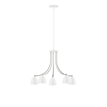 Montclair Light Works CHN417-44-96 - 5-Light J-Series Chandelier