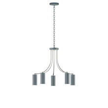 Montclair Light Works CHN418-40-96 - 5-Light J-Series Chandelier