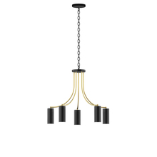 Montclair Light Works CHN418-41-91 - 5-Light J-Series Chandelier