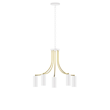 Montclair Light Works CHN418-44-91 - 5-Light J-Series Chandelier