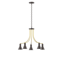 Montclair Light Works CHN436-51-91 - 5-Light J-Series Chandelier