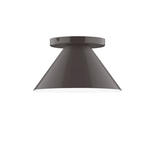 Montclair Light Works FMD421-51 - 8" Axis Mini Cone Flush Mount