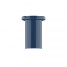 Montclair Light Works FMD425-50-L10 - 3.5" x 6" Axis Mini Cylinder LED Flush Mount, Navy