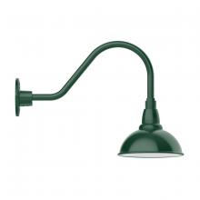 Montclair Light Works GNA105-42 - Cafe 8" gooseneck wall light