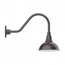 Montclair Light Works GNA105-51 - Cafe 8" gooseneck wall light