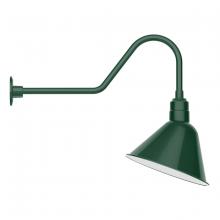 Montclair Light Works GNC104-42 - Angle 14" gooseneck wall light