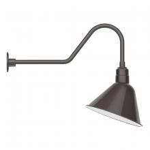 Montclair Light Works GNC104-51 - Angle 14" gooseneck wall light