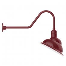 Montclair Light Works GNC122-55 - Emblem 14" gooseneck wall light