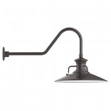 Montclair Light Works GNC143-51 - Homestead 18" gooseneck wall light