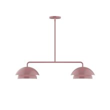 Montclair Light Works MSGX445-20 - 2-Light Axis Linear Pendant