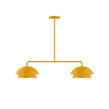 Montclair Light Works MSGX445-21 - 2-Light Axis Linear Pendant