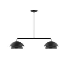 Montclair Light Works MSGX445-41 - 2-Light Axis Linear Pendant