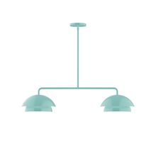 Montclair Light Works MSGX445-48 - 2-Light Axis Linear Pendant