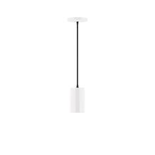 Montclair Light Works PEB425-44-L10 - 3.5" x 6" Axis Mini Cylinder LED Pendant, White