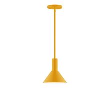 Montclair Light Works STGX451-21 - 8" Stack Mini Cone Stem Hung Pendant