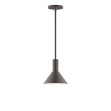 Montclair Light Works STGX451-51 - 8" Chase Stem Hung Pendant