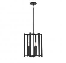 Savoy House 3-7700-3-89 - Benson 3-Light Pendant in Matte Black