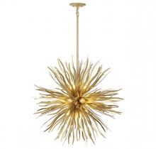 Savoy House 7-1956-16-37 - Killiam 16-Light Pendant in Cavalier Gold