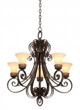 Kalco 5198AC/1578 - Mirabelle 5 Light Chandelier