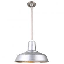 Hi-Lite MFG Co. H-QSN15114-SA-96/QSN36ST3-96/QSNHSC-96 - 14" Ceiling Stem Light