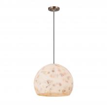  ALR-6535-BRSS - Globe 13" Pendant