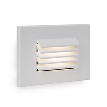 WAC Online WL-LED120-C-WT - LED Horizontal Louvered Step and Wall Light