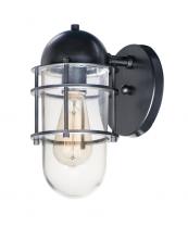 Maxim 10262CLBK - Seaside 1-Light Outdoor Wall Sconce