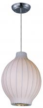 Maxim 12181WTPC - Cocoon-Single Pendant