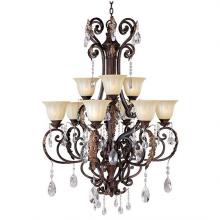 Maxim 13566CFAF - Augusta-Multi-Tier Chandelier