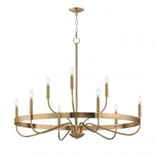 Maxim 14499HR - Frankie-Single-Tier Chandelier