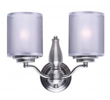 Maxim 24559SSSN - Lucid 2-Light Wall Sconce