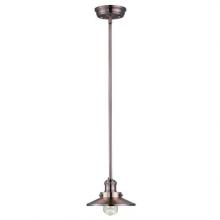 Maxim 25040ACP - Mini Hi-Bay 1-Light Pendant Stem Hung