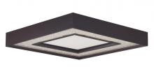 Maxim 35043CRYBZ - Splendor 15.5" SQ LED Flush Mount