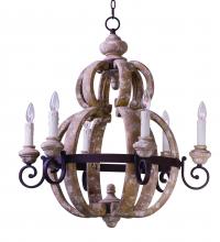 Maxim 39605SW - Olde World-Single-Tier Chandelier