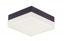 Maxim 57686CLFTBZ - Illuminaire II 4.5"SQ LED Flush Mount 3000K