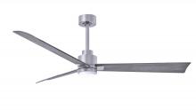  AKLK-BN-BW-56 - Alessandra 3-blade transitional ceiling fan in brushed nickel finish with barnwood blades. Optimiz