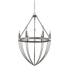 Acclaim Lighting IN11391ASH - Harlow 6-Light Chandelier