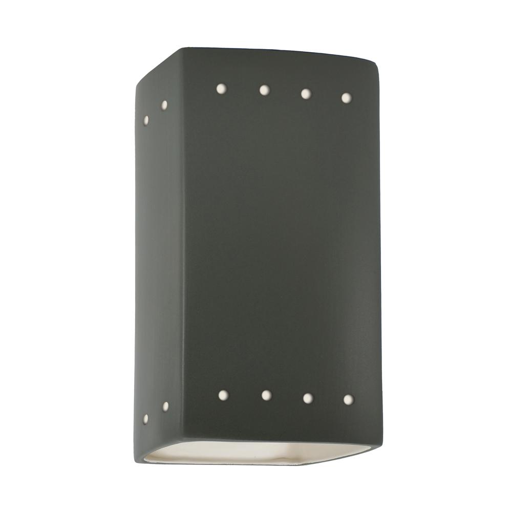 Small LED Rectangle w/ Perfs - Closed Top (Outdoor)