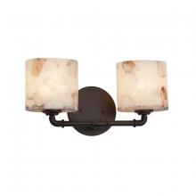 Justice Design Group ALR-8462-30-DBRZ - Bronx 2-Light Bath Bar