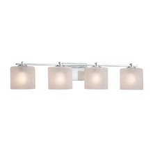 Justice Design Group FSN-8444-30-FRCR-CROM - Era 4-Light Bath Bar