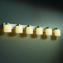 Justice Design Group CNDL-8926-10-CREM-CROM - Modular 6-Light Bath Bar