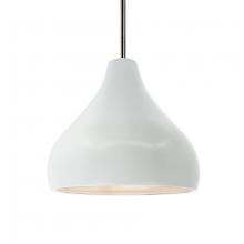 Justice Design Group CER-6563-WTWT-NCKL-RIGID-LED1-700 - Medium Droplet LED Pendant