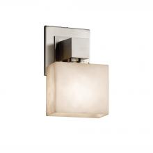 Justice Design Group CLD-8707-55-NCKL - Aero ADA 1-Light Wall Sconce (No Arms)