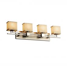 Justice Design Group FAB-8704-55-CREM-NCKL-LED4-2800 - Aero 4-Light LED Bath Bar