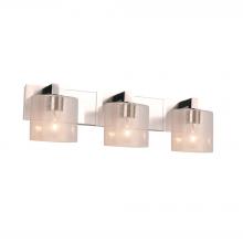 Justice Design Group FSN-8923-30-SEED-CROM - Modular 3-Light Bath Bar