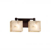 Justice Design Group ALR-8422-55-DBRZ - Tetra 2-Light Bath Bar