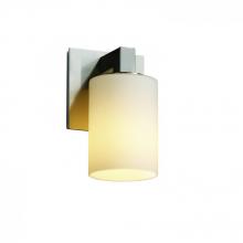 Justice Design Group FSN-8921-15-MROR-NCKL - Modular 1-Light Wall Sconce