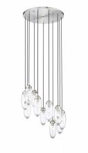 Z-Lite 651P-11R-BN - 11 Light Chandelier