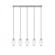 Z-Lite 651P-5L-BN - 5 Light Linear Chandelier